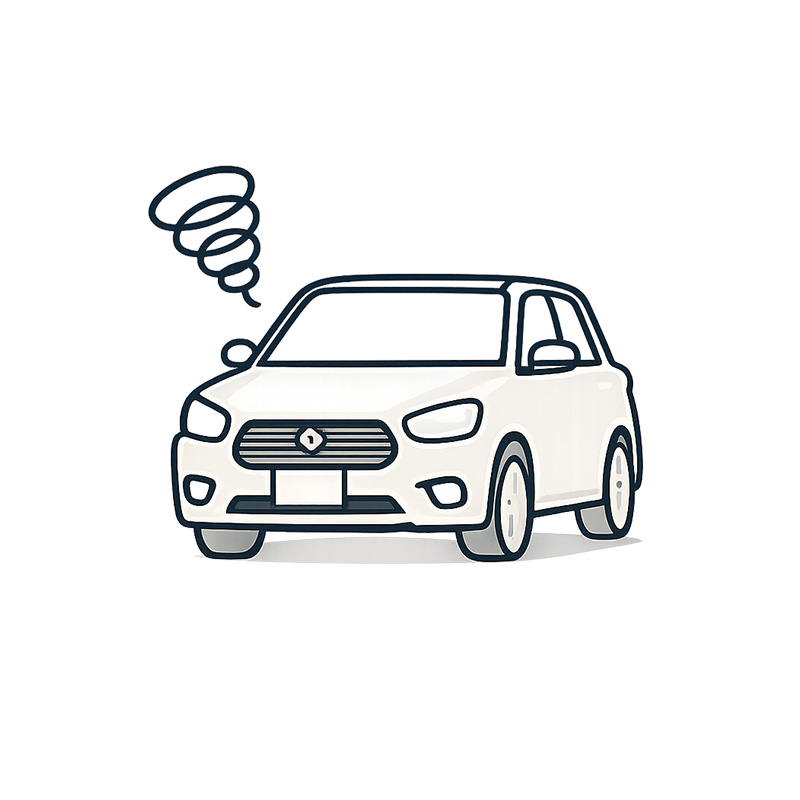 不動車